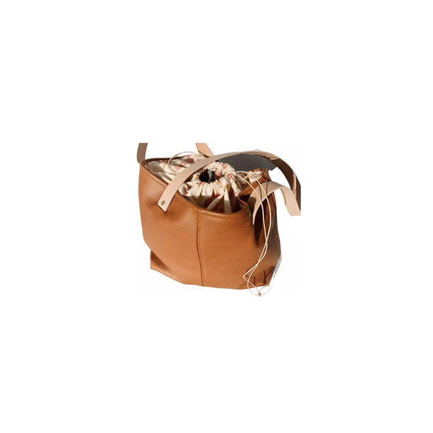 SUSANNE Shopper med snring - Svart